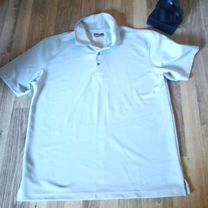 Men's Golf Polo shirt in Pique Gray.